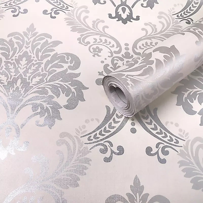 Wallpaper Sticker Dinding Ruang Tamu Motif BATIK MEWAH
