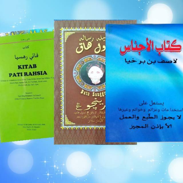 Paket hemat 3 kitab barencong, Al ajnas dan Pati rahsia