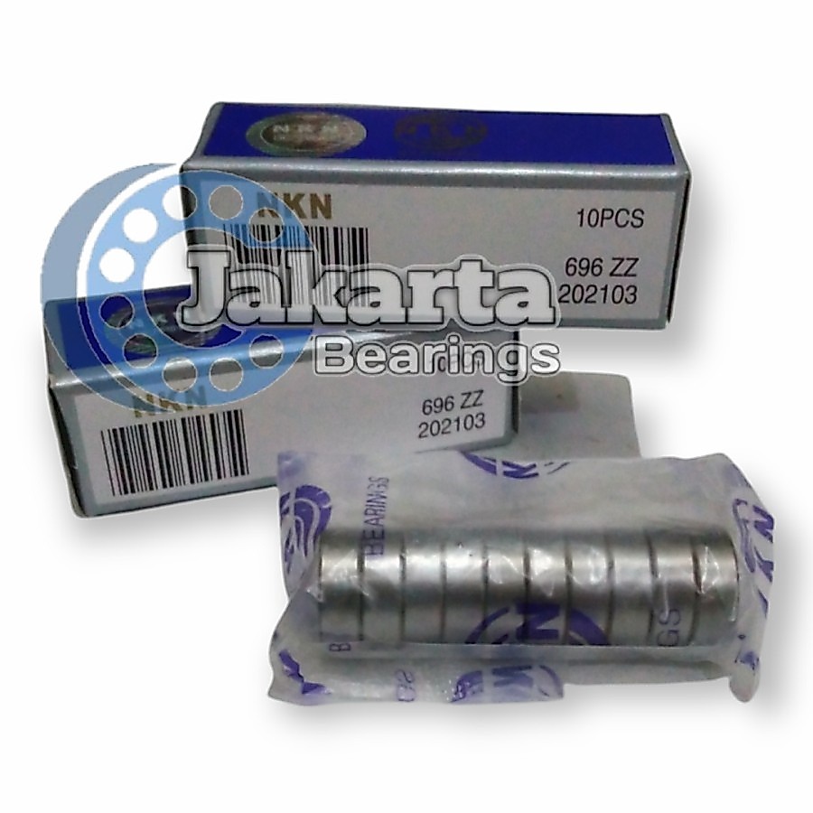 BEARING 696 ZZ / 696ZZ TUTUP BESI MERK NKN