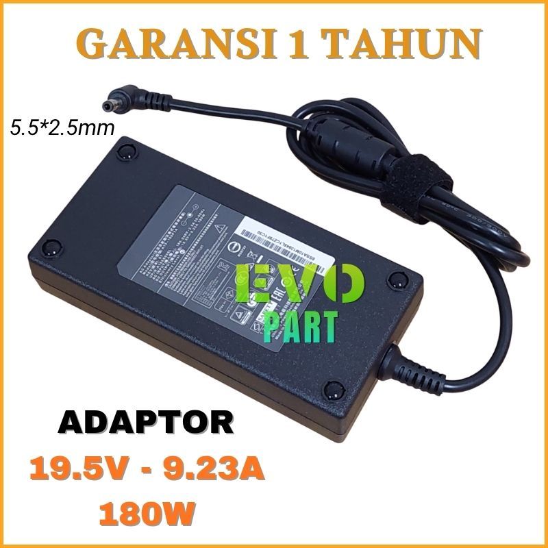 Adaptor Charger MSI Model CHICONY A15-180P1A 19.5V - 9.23A 180W -NEW