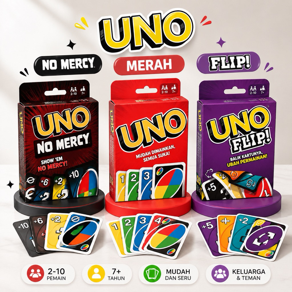[4D] Permainan Kartu Keluarga Fun Game Board Game Family Game Card