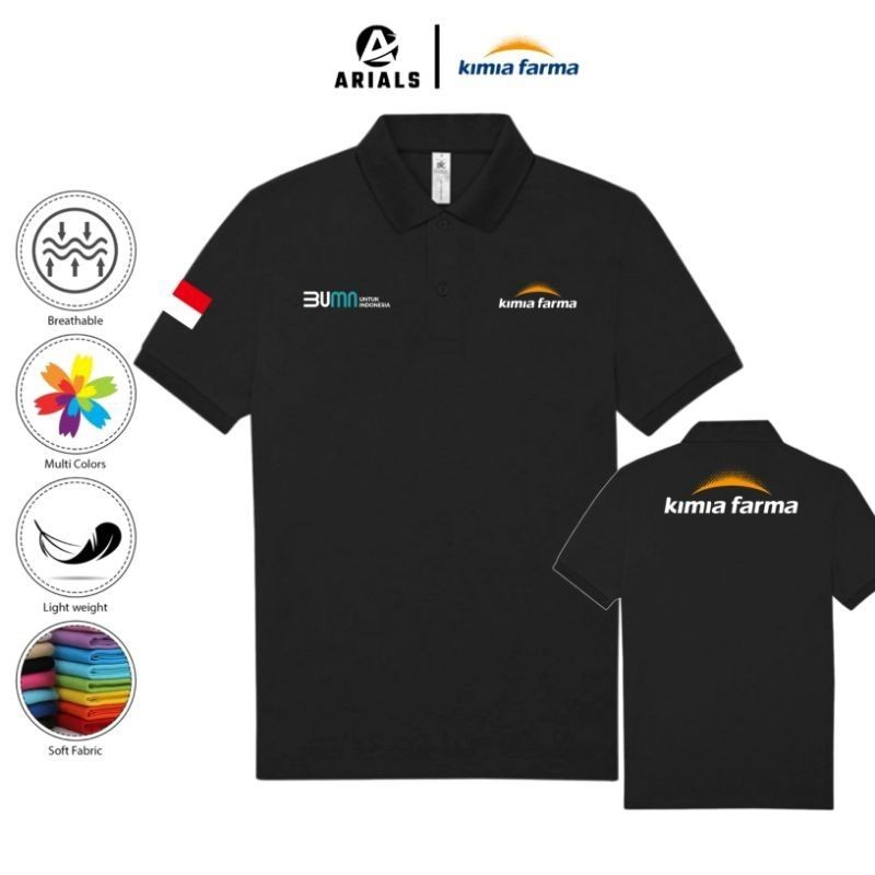 kaos polo catton kimia farma