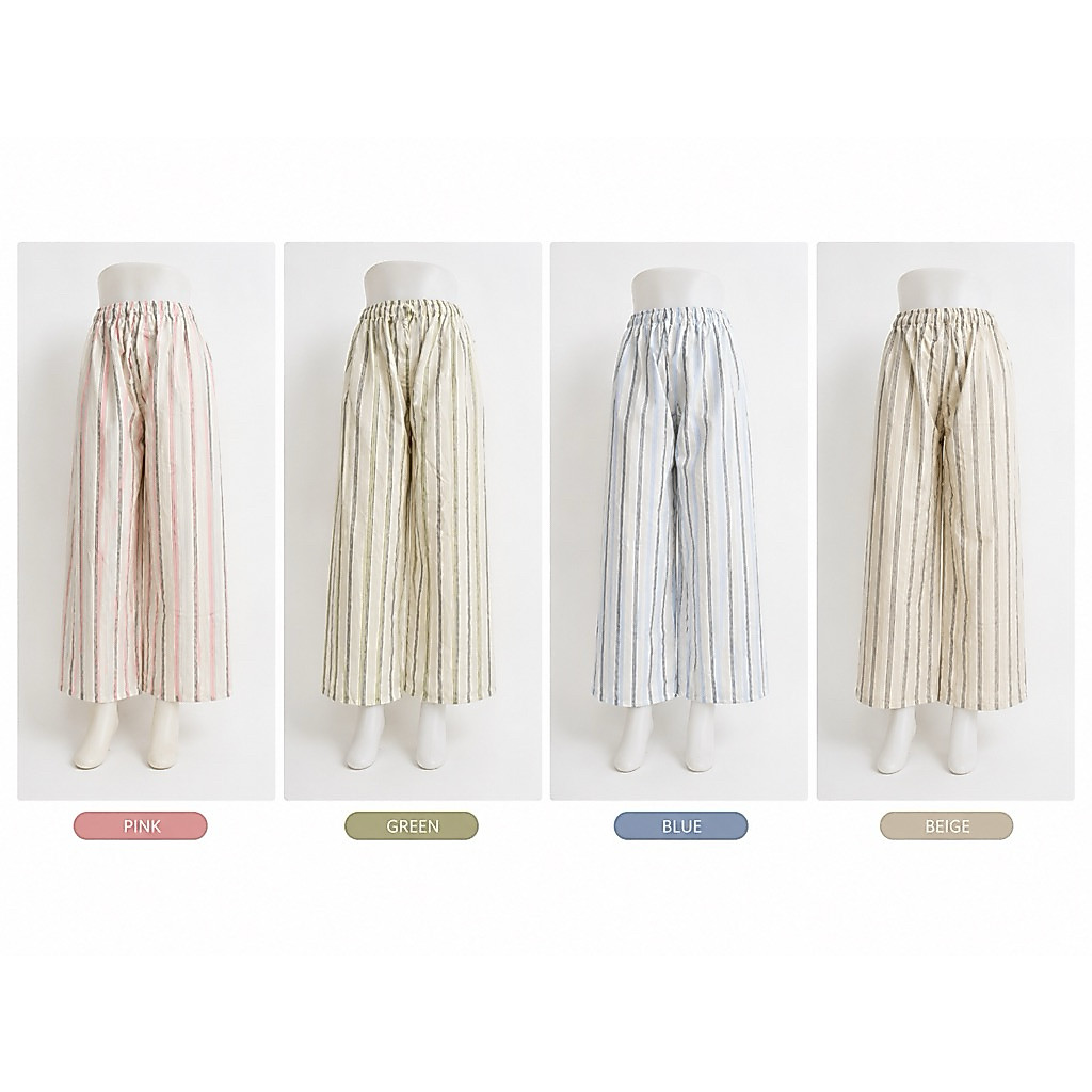 CELANA KULOT STRIPE SALUR CANTIK VIRAL JUMBO