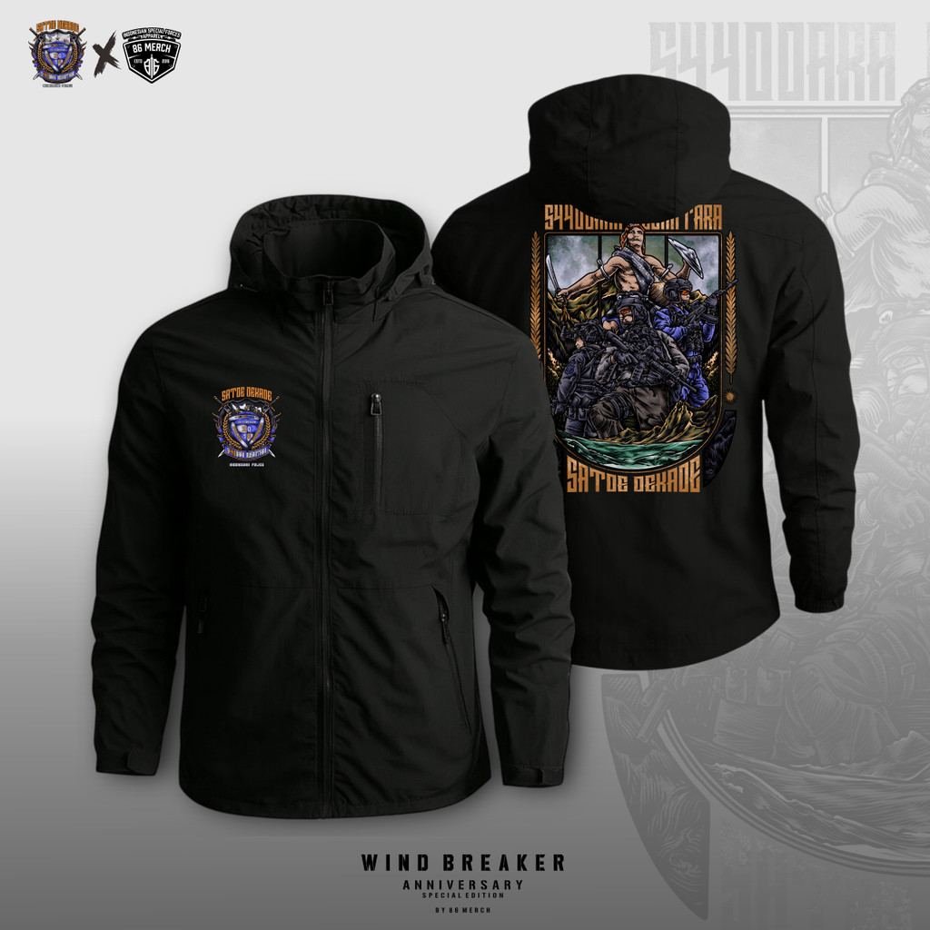 JAKET WINDBREAKER S440DARA 10TH ANNIVERSARY