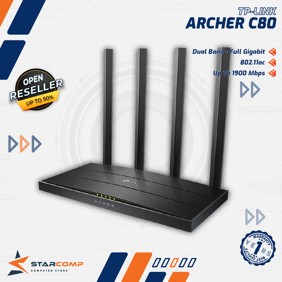 TP-Link Archer C80 AC1900 Wifi Router TpLink Archer C80 C 80