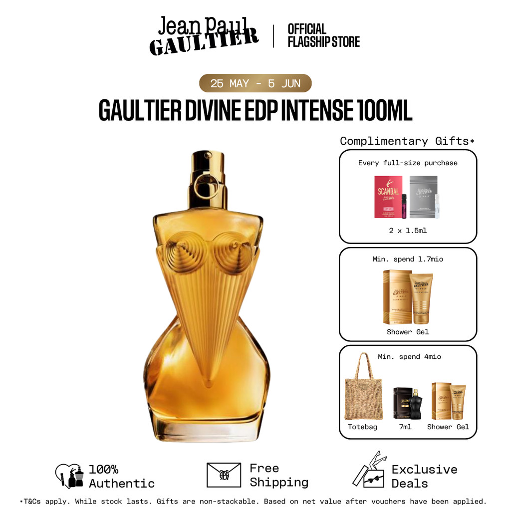 Jean Paul Gaultier Gaultier Divine Le Parfum EDP Intense (Parfum Wanita)