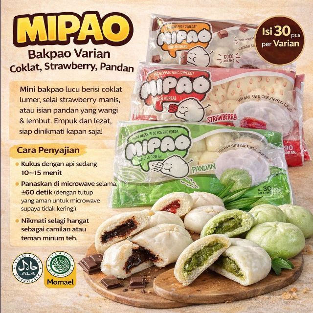 Mipao strawberry isi 30