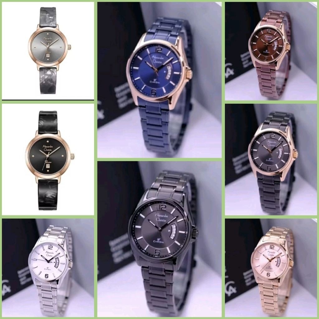 PROMO ALEXANDER CHRISTIE WANITA AC 2b44  / AC 8675 / AC 2b23 / AC 8682 / AC 8679 JAM TANGAN WANITA A