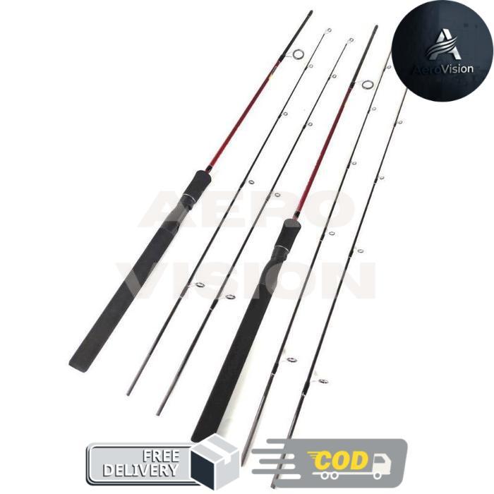 Joran Spinning Casting Blood Sidewinder 180 Murah Bonus Ujung - 120cm