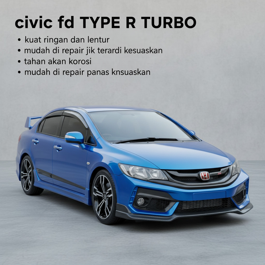 [READY] bodykit honda civic FD typer r turbo bodykit civic fd 2006-2011