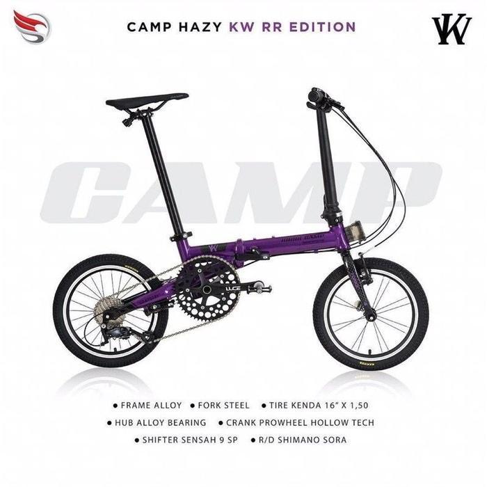 Sepeda Lipat Folding Bike Camp Hazy RR Roy Ricardo