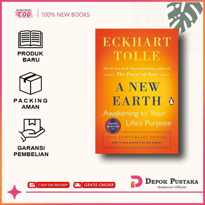 A New Earth by Eckhart Tolle (English/Indonesia)