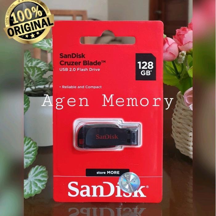 Sandisk Cruzer Blade 128GB Flashdisk Usb