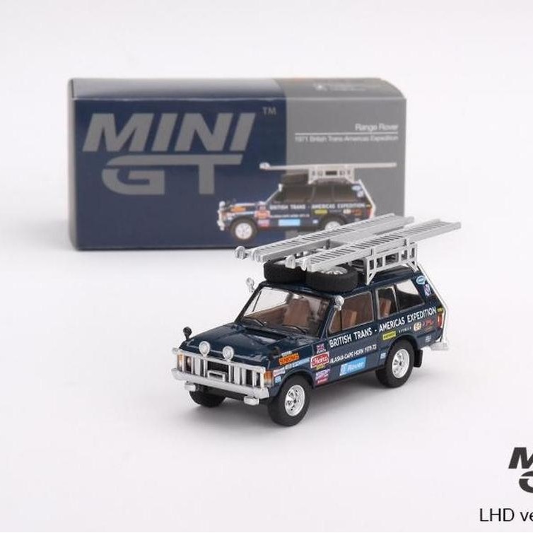 MINIGT 542 Range Rover 1971 British Trans Americas Expedition MGT