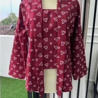 Premium Kebaya Kutubaru Jumputan Model Terbaru / Kebaya Modern Kutu Baru / Baju Jumputan Model Terba