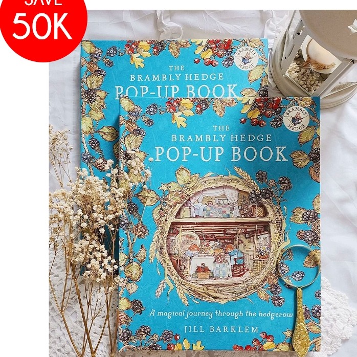 Pre-order Jill Barklem's Brambly Hedge Pop-Up Book, a children's picture book series, It's the origi