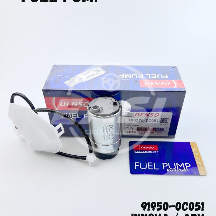 Fuel Pump / Motor Pompa Bensin Kijang Innova, Fortuner, Avanza 1.3L & 1.5L, Swift & SX4, APV - 91950