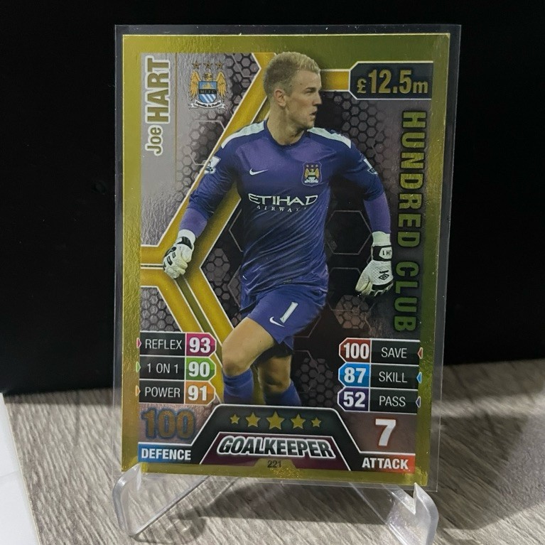 Joe Hart "Hundred club", topps match attax 2013/2014