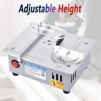 Table Saw Mini Portable / Meja Mesin Potong Besi Pipa Mini