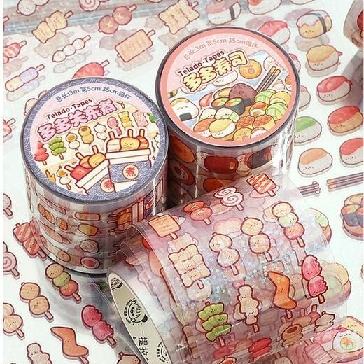 Sticker Pet Roll Hologram Telado-Tapes MSJD
