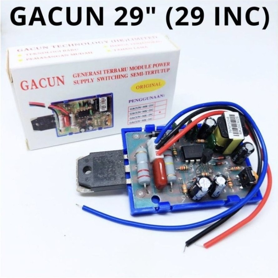 GACUN 29 REGULATOR TV POWER SUPPLY SWITCHING TV 29" GACUN 29 ORIGINAL ASLI GACUN 29"