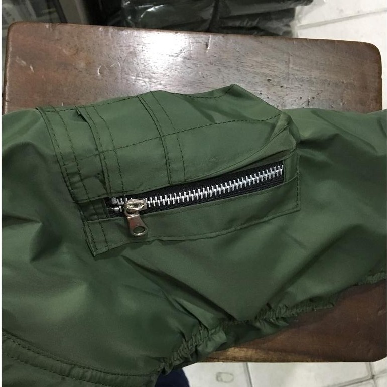 FAVORIT Jaket Bomber Hijau - Jaket Bomber - Bomber Jacket