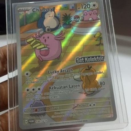 chensey set kolektor tcg Indonesia promo kartu pokemon