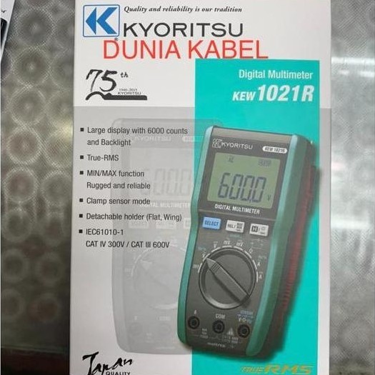 Cuci Gudang.. Digital Multimeter Multitester Kew 1021R Kyoritsu 1021 R
