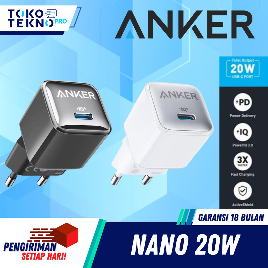 Anker Wall Charger PowerPort Nano Pro 20W A2637
