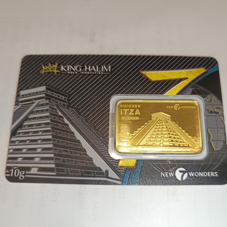 LOGAM MULIA EMAS KING HALIM 10GR - CHICHEN ITZA