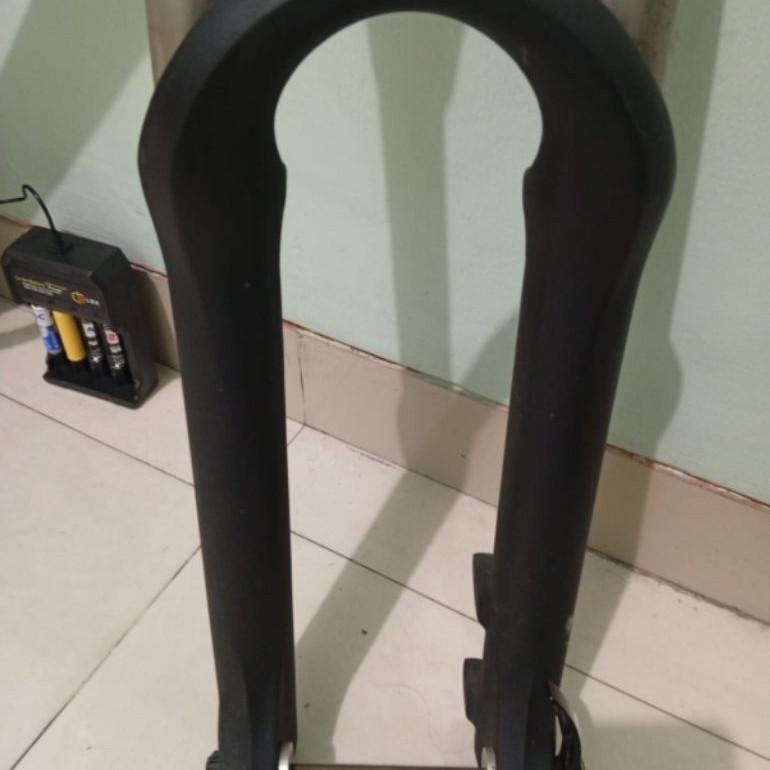 fork sepeda mtb freeride enduro rst storm coil ta 20x110 travel 160mm + adaptor ta 20 to QR+ HUB QR