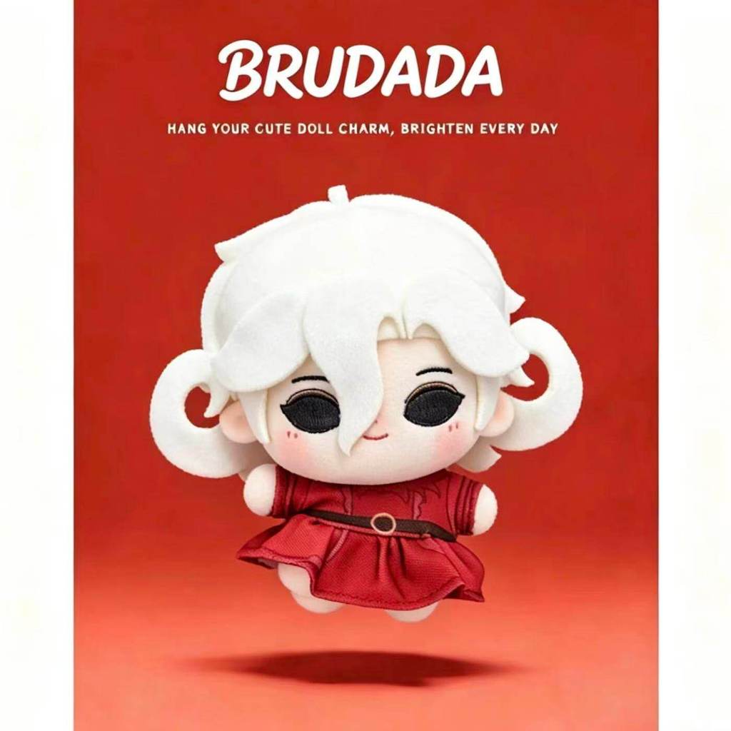 Identity V Series 10cm Cotton Doll Cute Plush Toy Red Wife Gardener Doll Pendant Peripheral Ornament