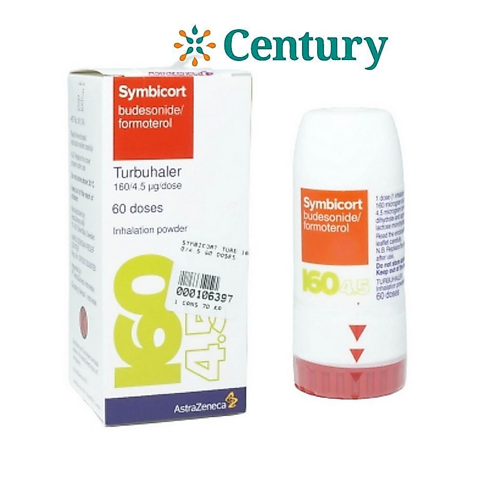 SYMBICORT 160/4.5 1 TURBUHALER @ 60 DOSIS