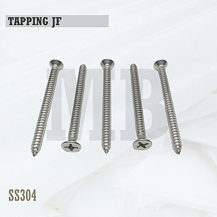 FAB 8X 3 Tapping Screw FH 8 X  3 Skrup Kepala Rata Stainless SS304