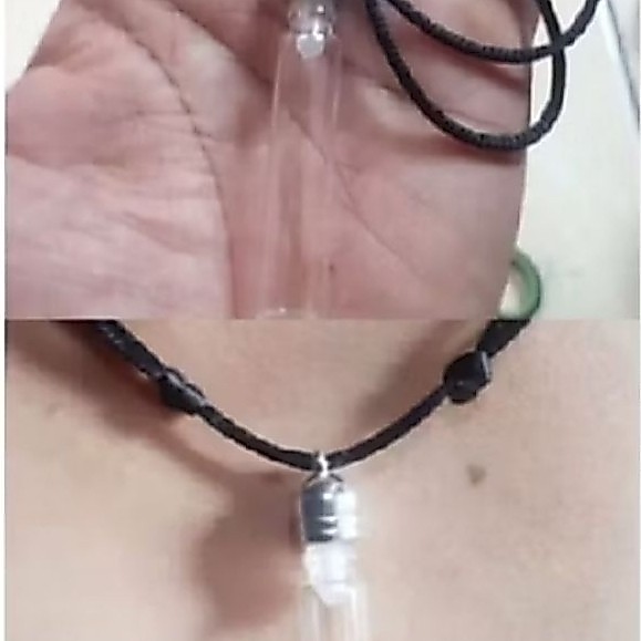 KALUNG LIONTIN TABUNG KACA 2 ML TERBAIK