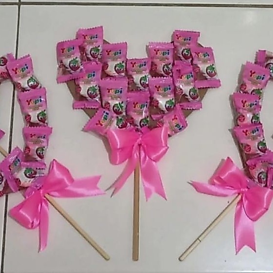 STICK LOVE PERMEN YUPI Hadiah Permen Yupi Love