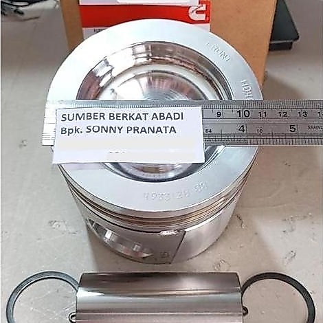 CUMMINS 4933120 3973265 PISTON COMPLETE WITH AND CIRCLE CLIP 6745-31-2110 6745312110 6745 31 2110 - 