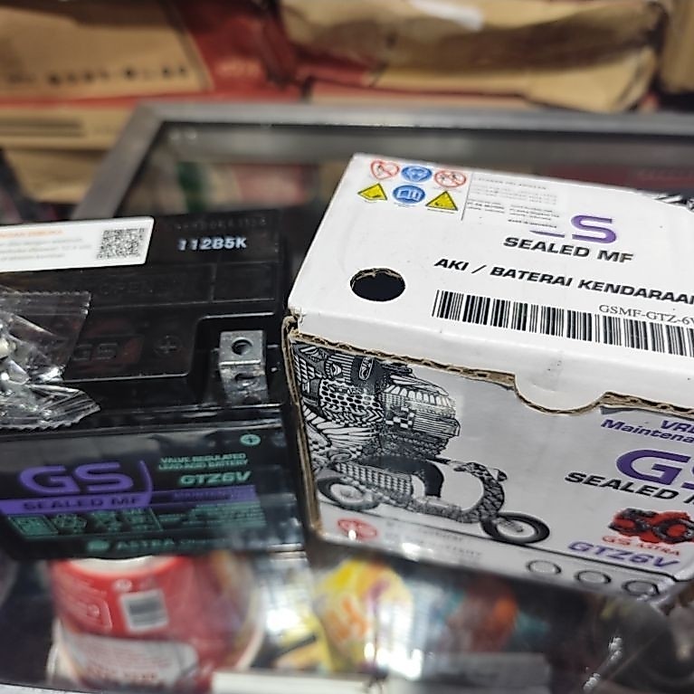 aki Gs 6v. vario, pcx, nmak, satria Fu
