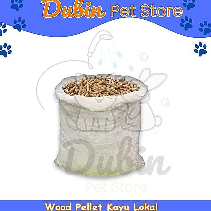 WOOD PELET 5 KG / Serbuk Pasir Pelet Kayu Wood Pellet
