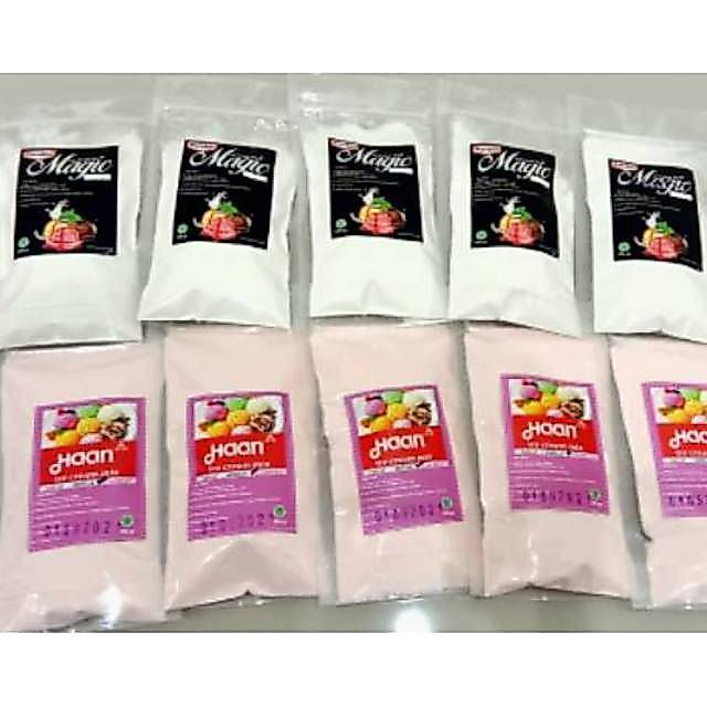 Bubuk Es Krim Instan 100 Gram untuk Es Krim Lembut Homemade