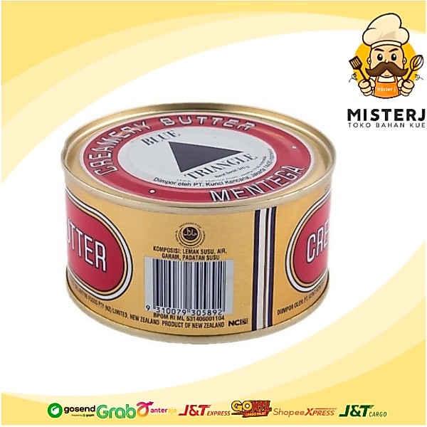 Creamy Butter Blue Triangle 340gr | Butter Segitiga Biru (Blue Triangle) | Butter Blue Triangel