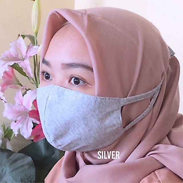 Kain Lapis Spandek Masker Kain 3 Lapis Spandek Rayon dengan Lapisan Hidrofobik Lapis Spandek Rayon H