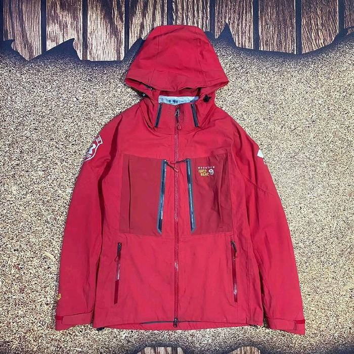 jaket outdoor gorpcore gunung MOUNTAIN HARD WEAR DRY Q ELITE jaket goretex hiking three layer waterp