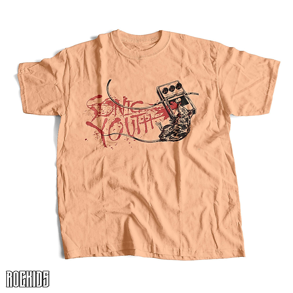 ROCKIDS - SONIC YOUTH - TSHIRT - TEES - KIDSWEAR - KAOS BAND - KAOS BAND SONIC YOUTH - KAOS SONIC YO
