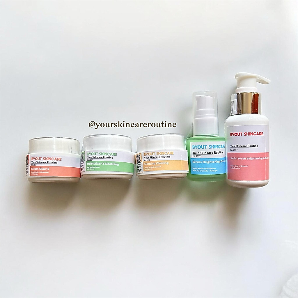 Paket Flek Whitening Wajah Kusam Byout Skincare ORI Halal BPOM