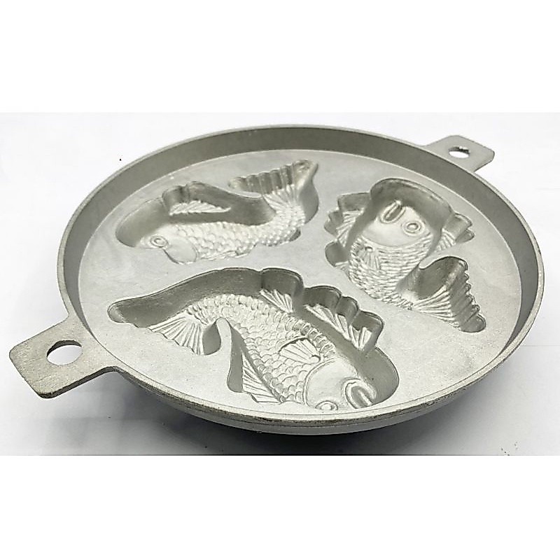 cetakan bolu cermai motif 3 ikan