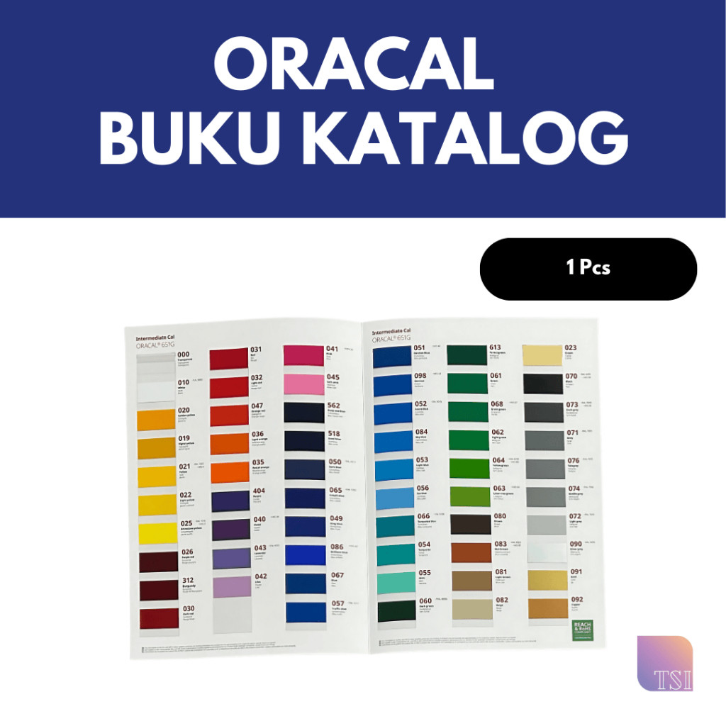Oracal Katalog Stiker 651 Gloss / 651 Matte / 8500 / 8300