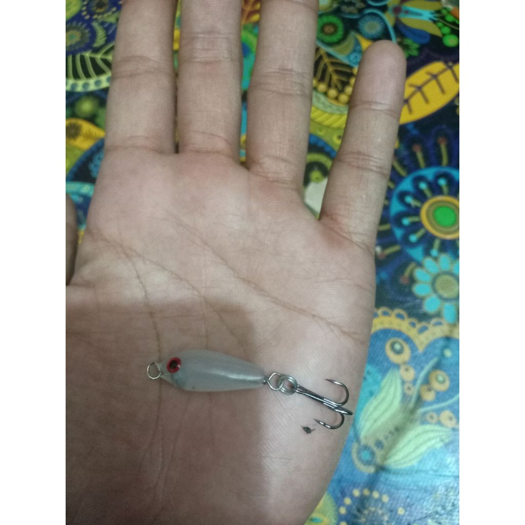 SALE1set 4pcs Umpan lure Hampala, Sangat cocok untuk mancing casting ikan hampala dan ditambah box l