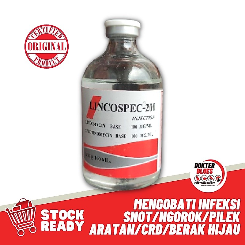 Obat Ayam LINCOSPECTO Lincospecs 200 Mengobati Aratan