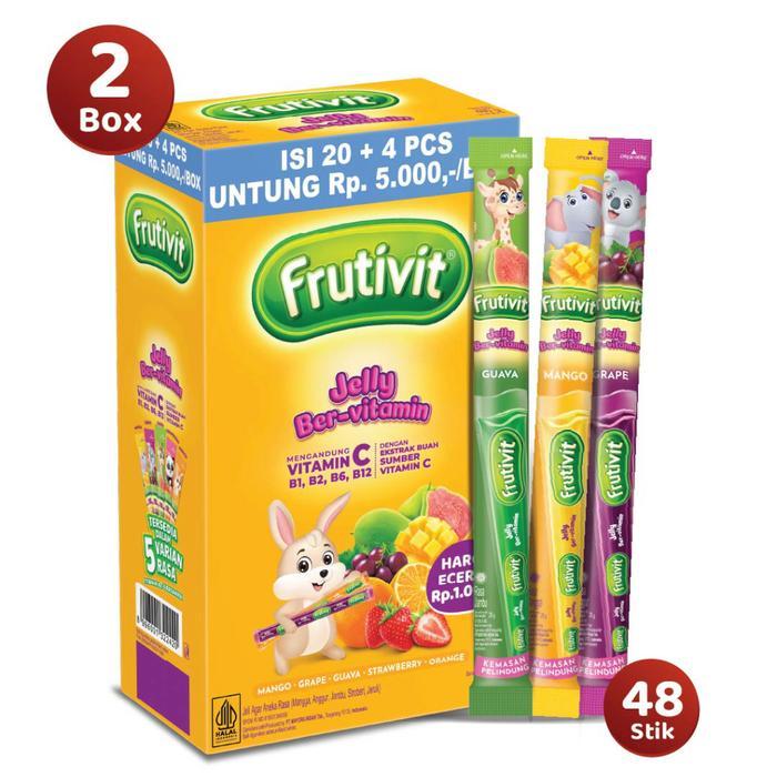 Paket 2 Box Frutivit GT Jelly Ber-vitaminTerlaris